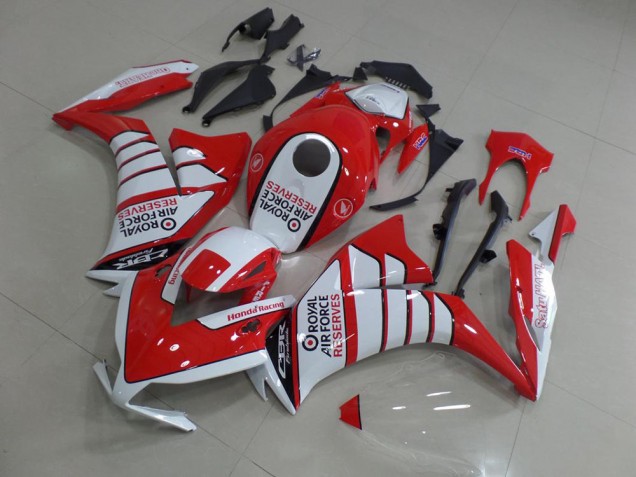 Rojo con Blanco Ala Carenado Moto Honda CBR 1000 RR 12-16 Rojo con Blanco Ala Carenado Moto Honda CBR 1000 RR 12-16