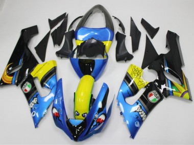 Tiburón Carenado Moto Kawasaki ZX6R 05-06