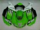 Verde Blanco Ninja Carenado Moto Kawasaki ZX6R 07-08 Verde Blanco Ninja Carenado Moto Kawasaki ZX6R 07-08