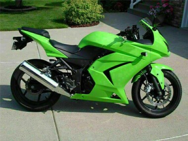 Verde Kits Completo Carenado Moto ABS Kawasaki EX250 08-12