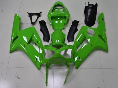 Verde Kits Completo Carenado Moto Kawasaki ZX6R 03-04