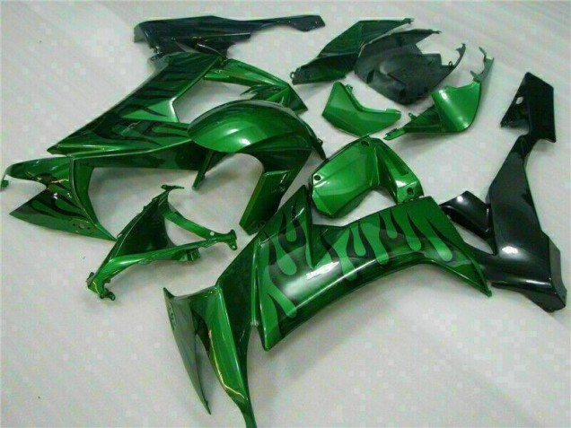 Verde Llama Carenado Moto Kawasaki ZX10R 08-10