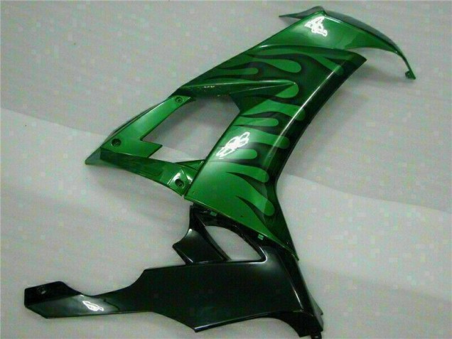 Verde Llama Carenado Moto Kawasaki ZX10R 08-10