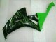 Verde Llama Negro Carenado Moto Honda CBR 1000 RR 06-07 Verde Llama Negro Carenado Moto Honda CBR 1000 RR 06-07