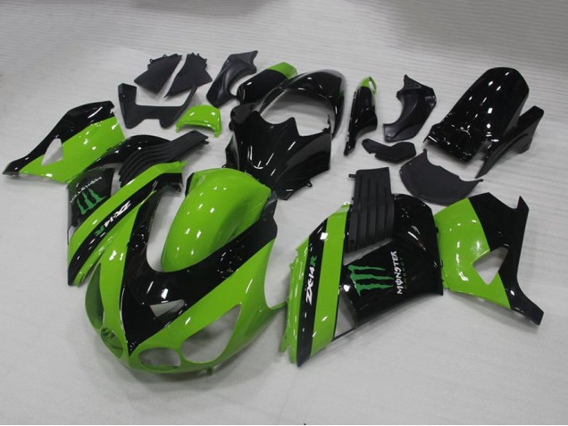 Verde Monster Carenado Moto Kawasaki ZX14R ZZR 1400 06-11