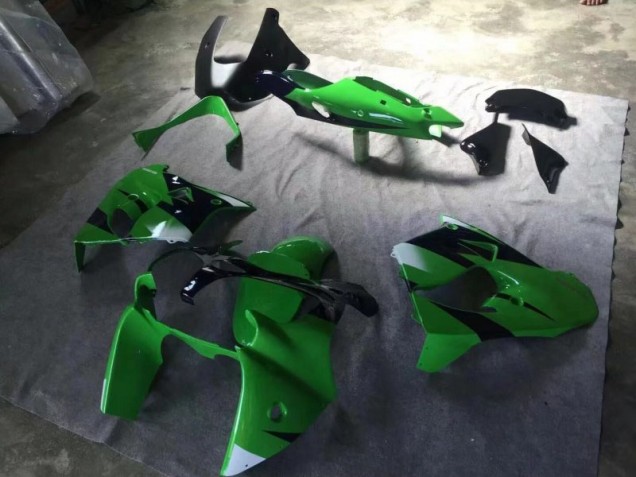 Verde Negro Mate Tinta Azul Carenado Moto Kawasaki ZX9R 00-01 Verde Negro Mate Tinta Azul Carenado Moto Kawasaki ZX9R 00-01