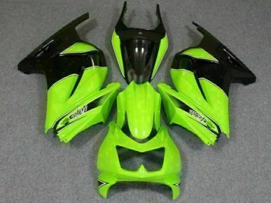 Verde Negro Ninja Carenado & Plástico Moto Kawasaki EX250 08-12