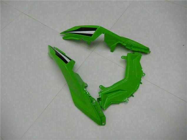 Verde Negro Plata Carenado Moto Kawasaki EX300 13-16 Verde Negro Plata Carenado Moto Kawasaki EX300 13-16