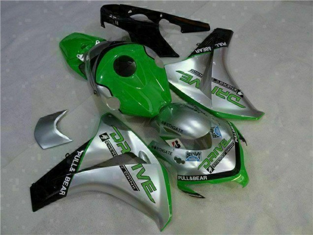 Verde Plata Carenado Moto Honda CBR 1000 RR 08-11