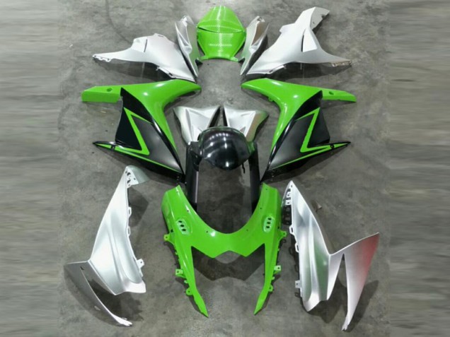 Verde Plata Kits Carenado Moto Suzuki GSXR 600 / 750 K11 11-21 Verde Plata Kits Carenado Moto Suzuki GSXR 600 / 750 K11 11-21